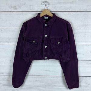 BONGO Purple Jean Jacket